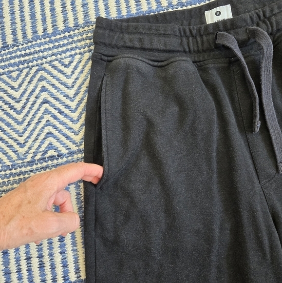 JBS of Denmark Sweat Shorts in Black Organic Cotton Blend size Medium - Picture 8 of 13